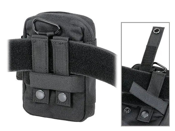 Pouch EDC organizator multifunctional negru | Echipament tactic WARGEAR