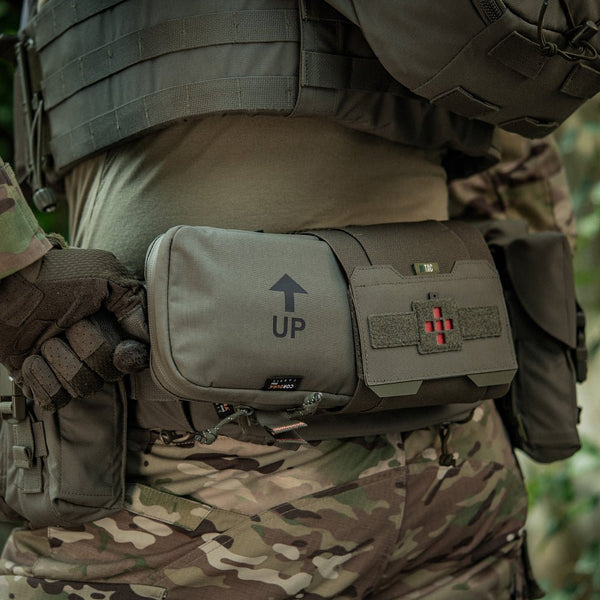 Pouch Medical Orizontal M - TAC Large Elite – IFAK Modular Cordura | WARGEAR RO