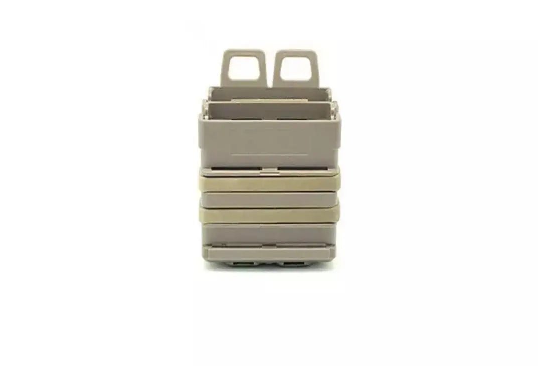 Pouch tan dublu polimer magazii 5.56 FMA | Echipament tactic WARGEAR