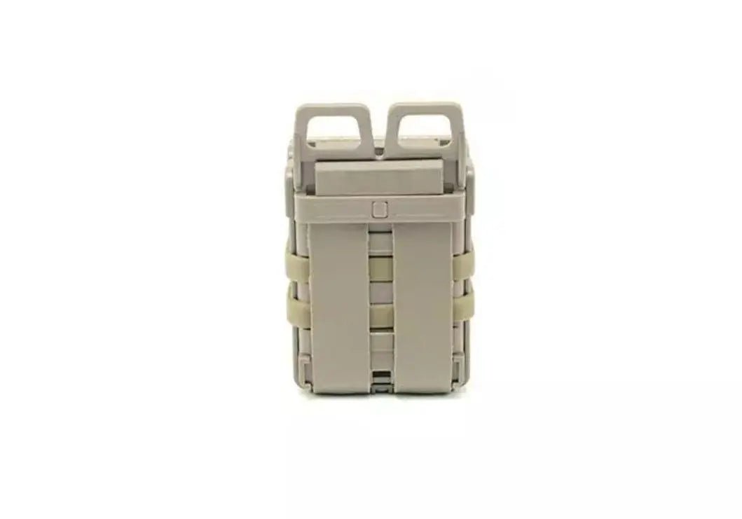 Pouch tan dublu polimer magazii 5.56 FMA | Echipament tactic WARGEAR