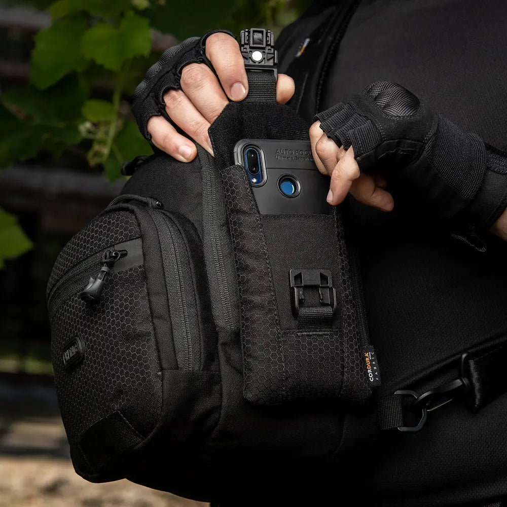 Pouch telefon ELITE HEX XL Cordura® magnet FidLock® M - TAC | Echipament tactic WARGEAR