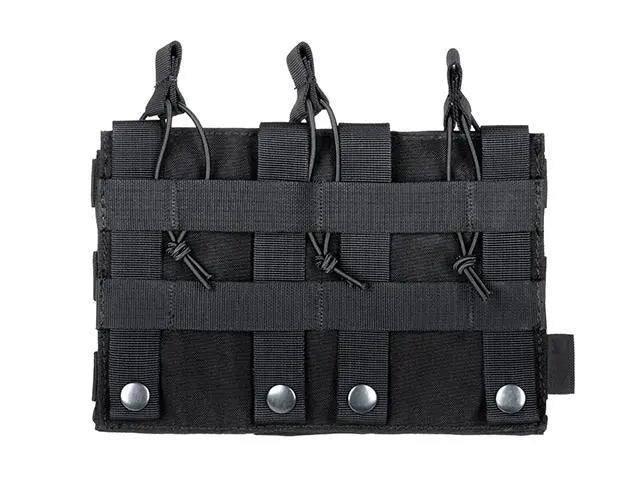 Pouch triplu open top 5.56 molle CORDURA | Echipament tactic WARGEAR