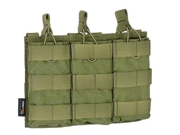 Pouch triplu open top 5.56 molle CORDURA | Echipament tactic WARGEAR