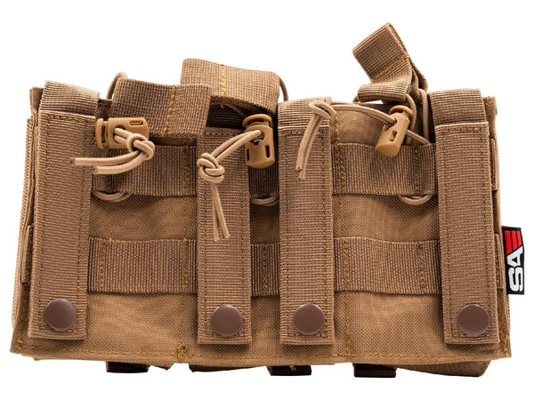 Pouch triplu open top 5.56 SWISS ARMS | Echipament tactic WARGEAR