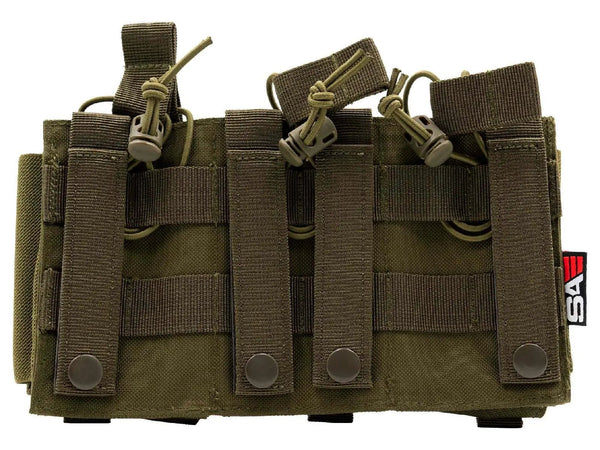 Pouch triplu open top 5.56 SWISS ARMS | Echipament tactic WARGEAR