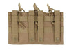 Pouch triplu Open Top 7.62 MOLLE Coyote | Echipament tactic WARGEAR