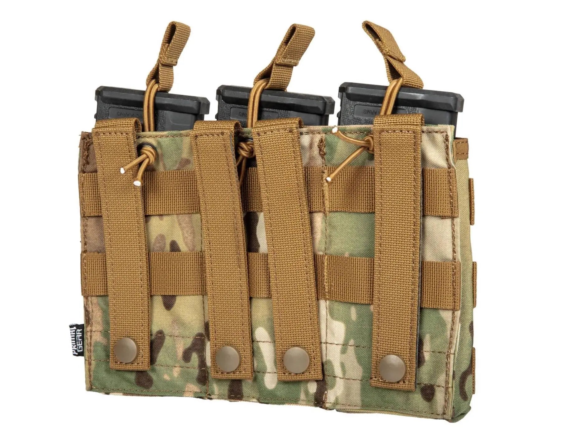Pouch triplu open top AK / M4 / G36 Multicam® | Echipament tactic WARGEAR