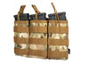 Pouch triplu open top AK / M4 / G36 Multicam® | Echipament tactic WARGEAR