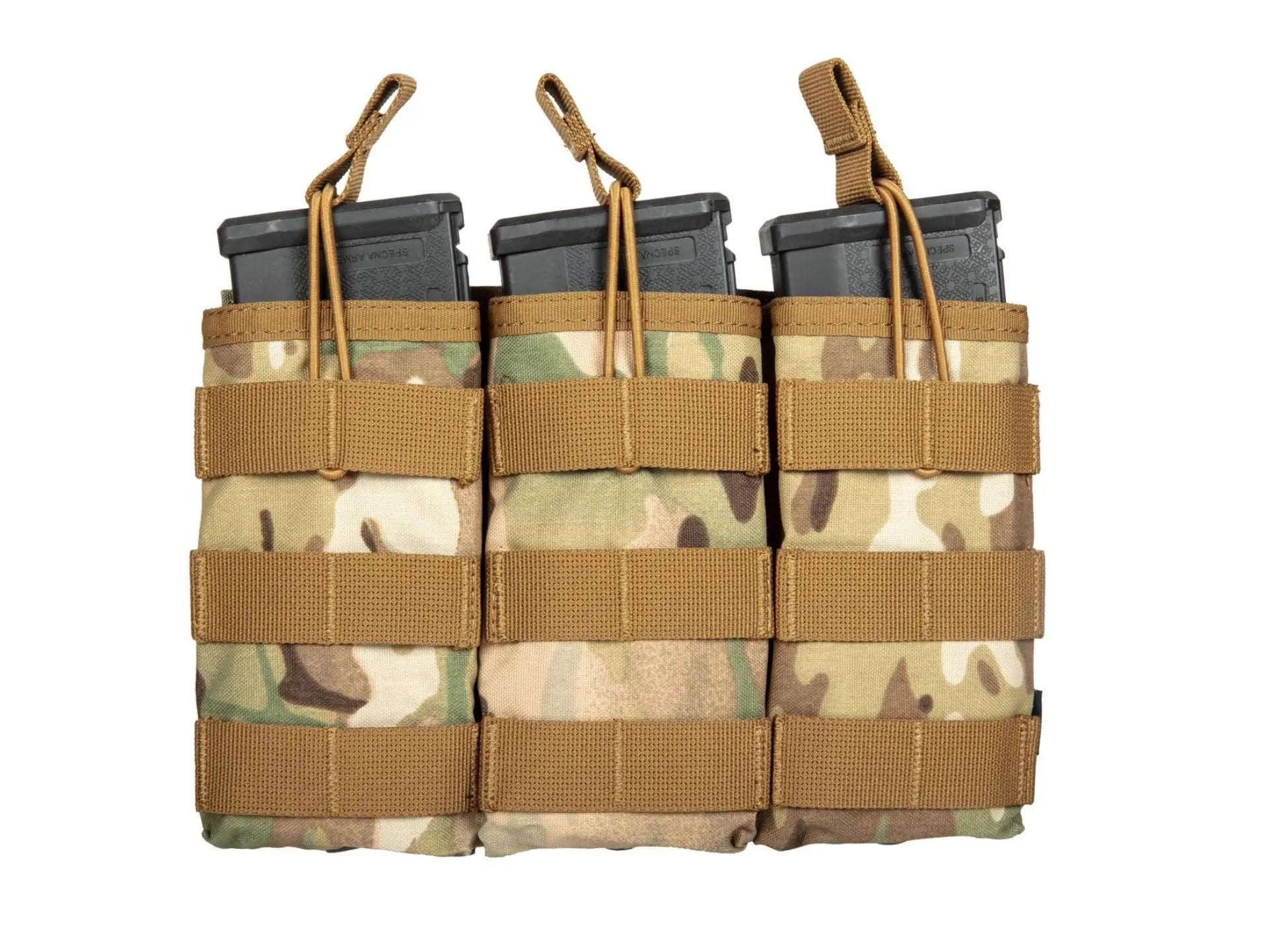 Pouch triplu open top AK / M4 / G36 Multicam® | Echipament tactic WARGEAR