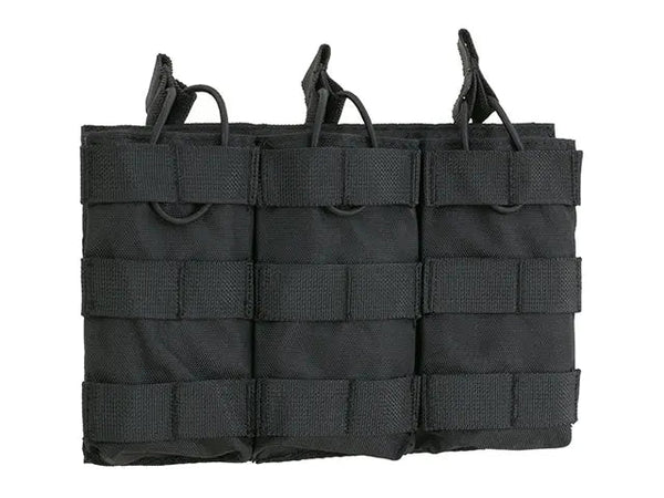 Pouch Triplu Open Top MOLLE 5.56 | Echipament tactic WARGEAR