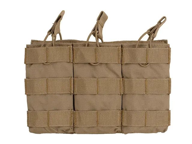 Pouch Triplu Open Top MOLLE 5.56 | Echipament tactic WARGEAR