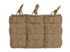 Pouch Triplu Open Top MOLLE 5.56 | Echipament tactic WARGEAR