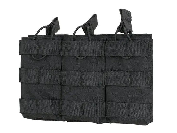 Pouch Triplu Open Top MOLLE 5.56 | Echipament tactic WARGEAR