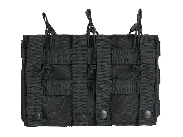 Pouch Triplu Open Top MOLLE 5.56 | Echipament tactic WARGEAR