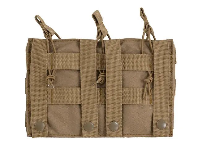 Pouch Triplu Open Top MOLLE 5.56 | Echipament tactic WARGEAR