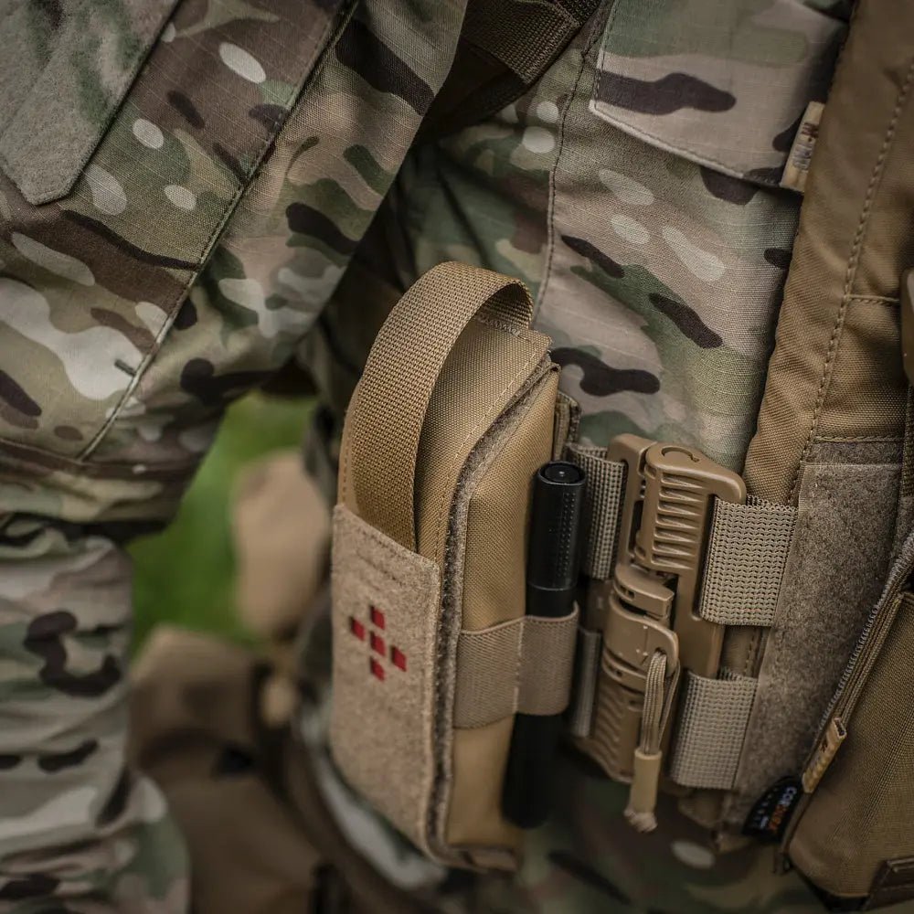 Pouch turnichet coyote CORDURA M - TAC | Echipament tactic WARGEAR