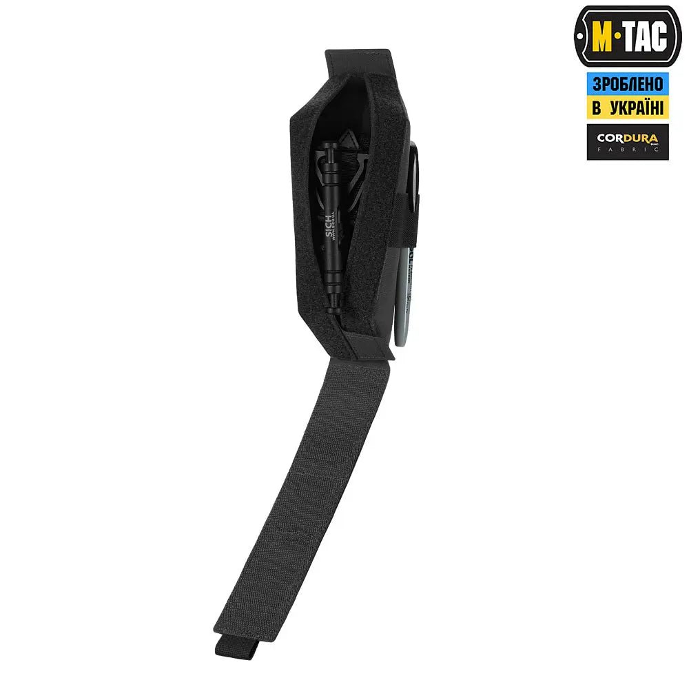 Pouch turnichet negru CORDURA M - TAC | Echipament tactic WARGEAR