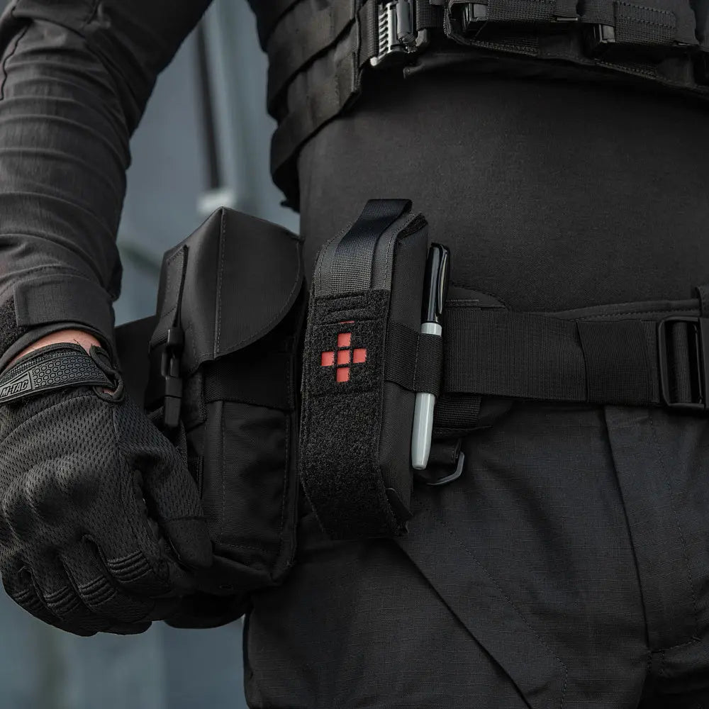 Pouch turnichet negru CORDURA M - TAC | Echipament tactic WARGEAR