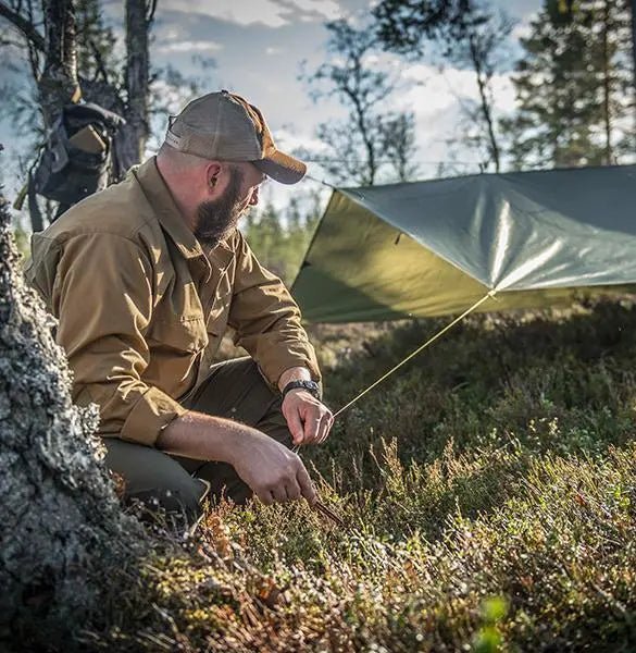 Prelata Supertarp® olive green Helikon - Tex® | Echipament tactic WARGEAR