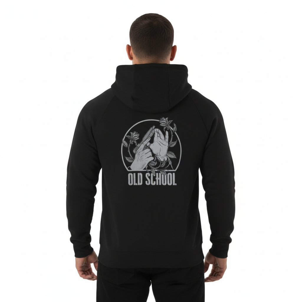 Hanorac army Helikon-Tex® Old School Fullzip negru  WARGEAR