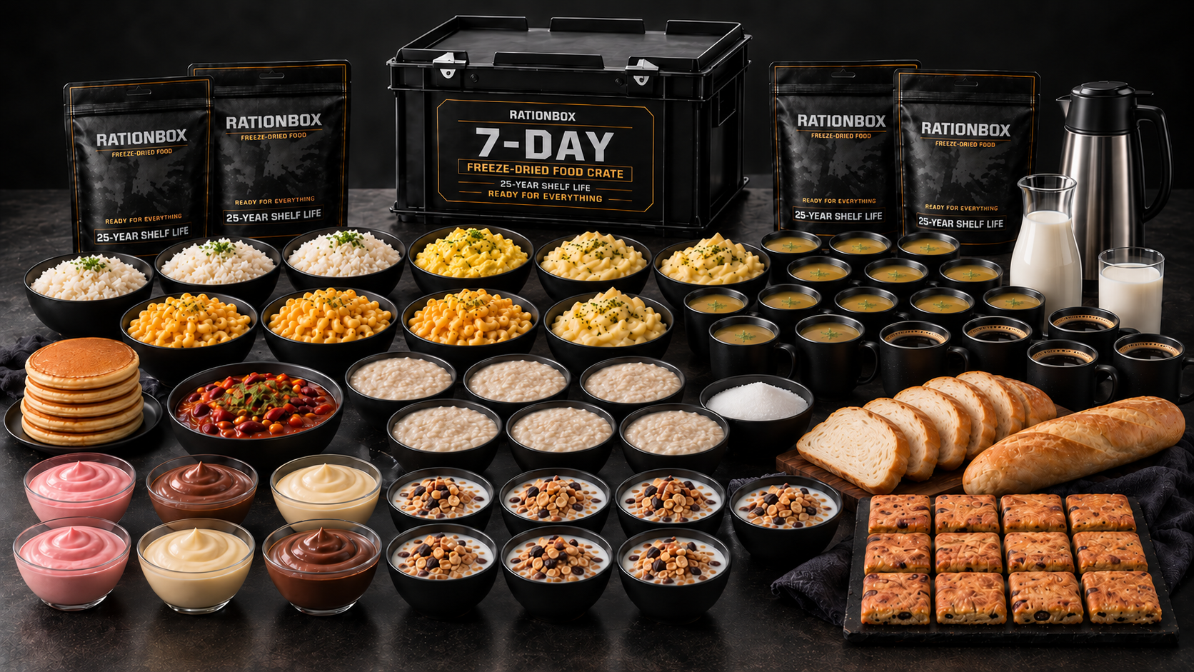 Continutul kitului RationBox 7 zile, preparat