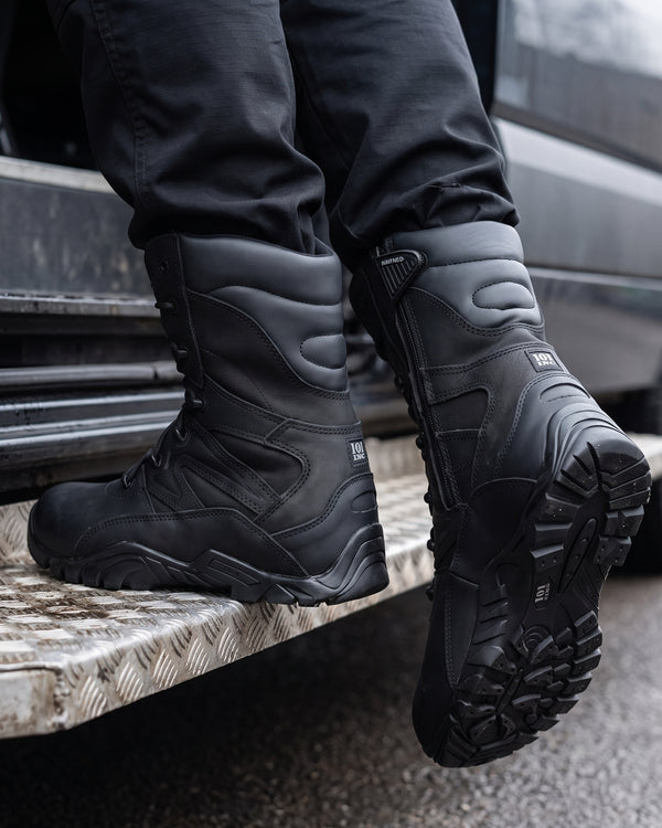Bocanci Tactici Cordura Fermoar lateral 101 INC Recon – Negri