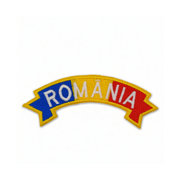 Patch Ecuson Drapel Romania Panglica
