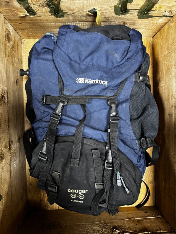 Rucsac Karrimor Cougar 60–85 Coolmesh – Original Vintage 2000s | Second Hand 7/10 | Echipament tactic WARGEAR