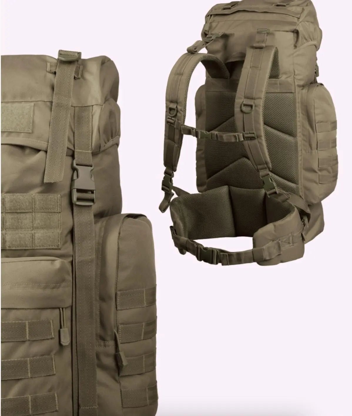 Rucsac militar outdoor 65l GEN.II MIL - TEC | Echipament tactic WARGEAR