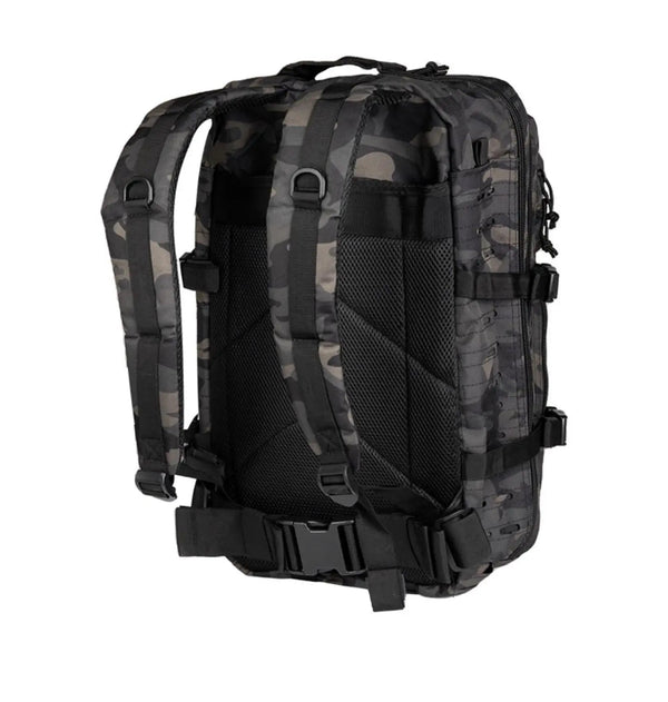 Rucsac tactic 36l laser cut Dark Camo Mil - Tec | Echipament tactic WARGEAR