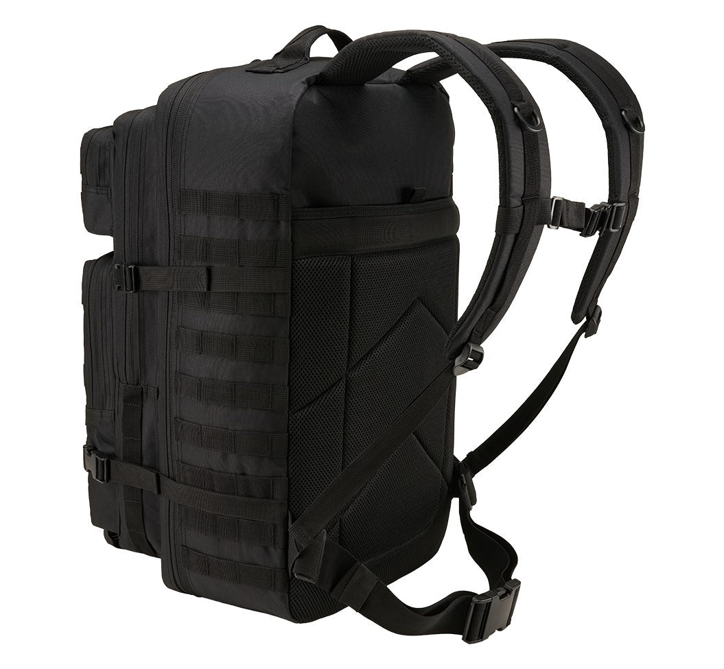 Rucsac Tactic Brandit US Cooper XL 65L – Negru | WARGEAR RO