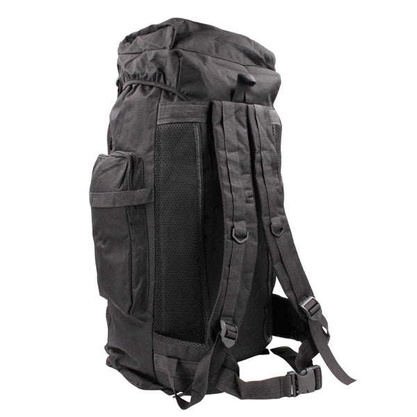 Rucsac tactic HAULER 60L negru cu MOLLE si 6 compartimente – detaliu