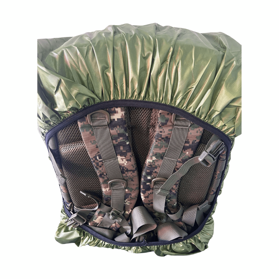 Rucsac Tactic Medical Modular 1000D Digital Woodland – Husă Impermeabilă Inclusă | WARGEAR RO