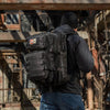 Rucsac tactic negru 36l molle M - TAC | Echipament tactic WARGEAR