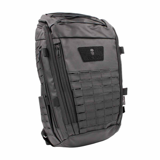 Rucsac tactic NIGHTSHIFT 30L negru cu panou laser cut | WARGEAR RO