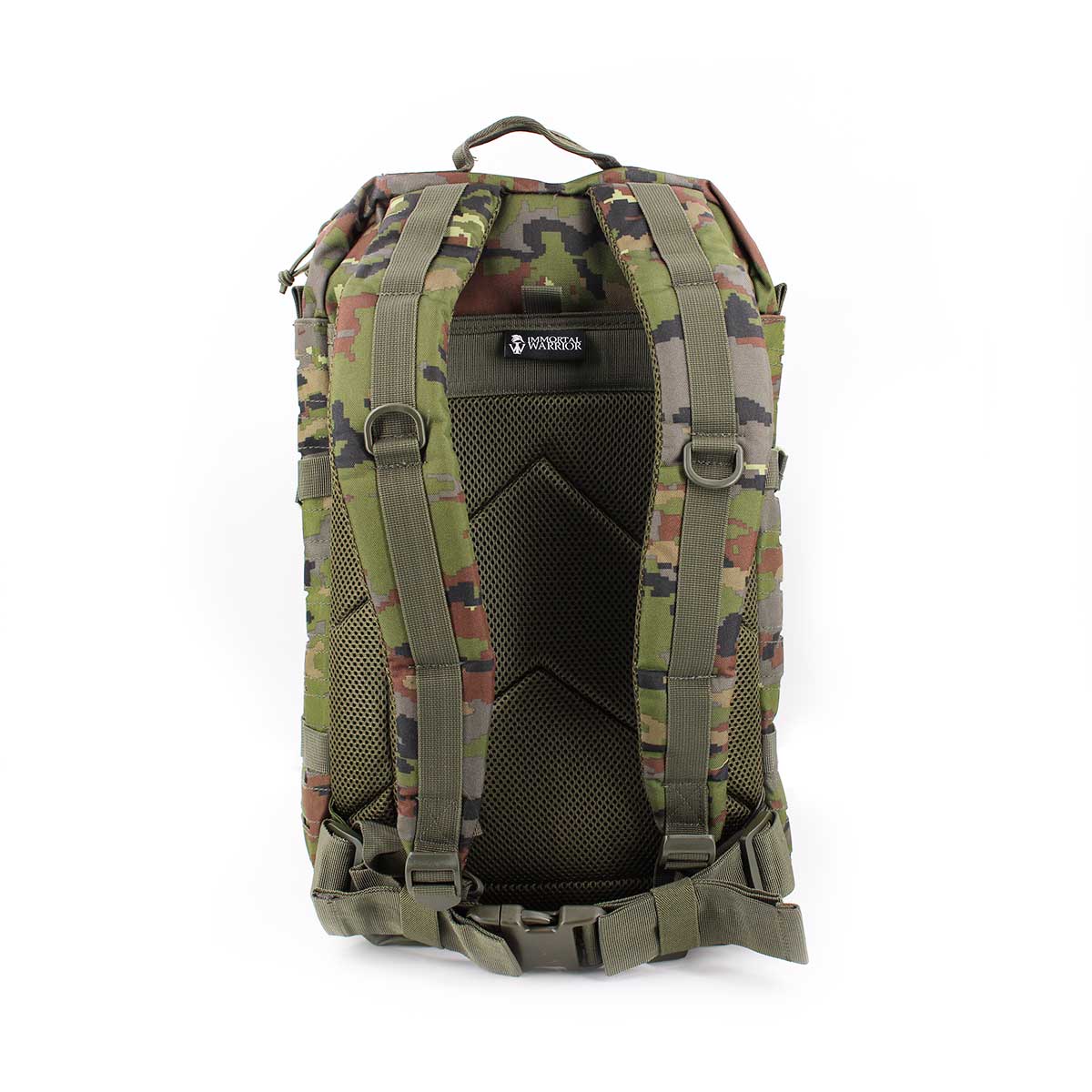 Rucsac tactic RIDGELINE 36L cu panou laser cut – Pixelat Padure – detaliu