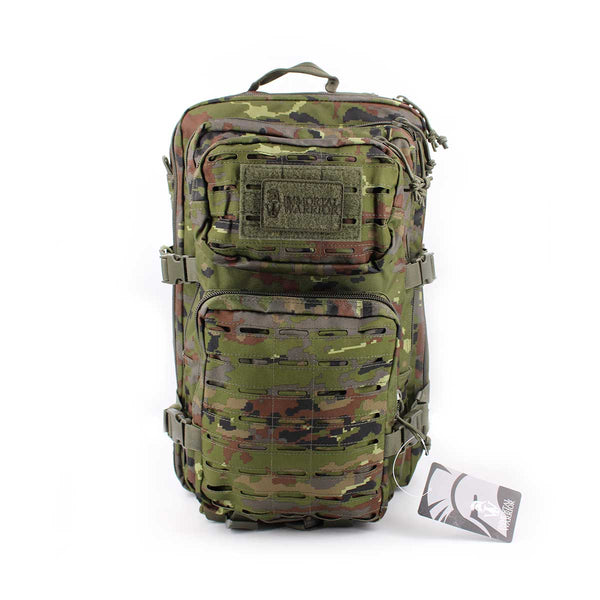 Rucsac tactic RIDGELINE 36L cu panou laser cut – Pixelat Padure – detaliu