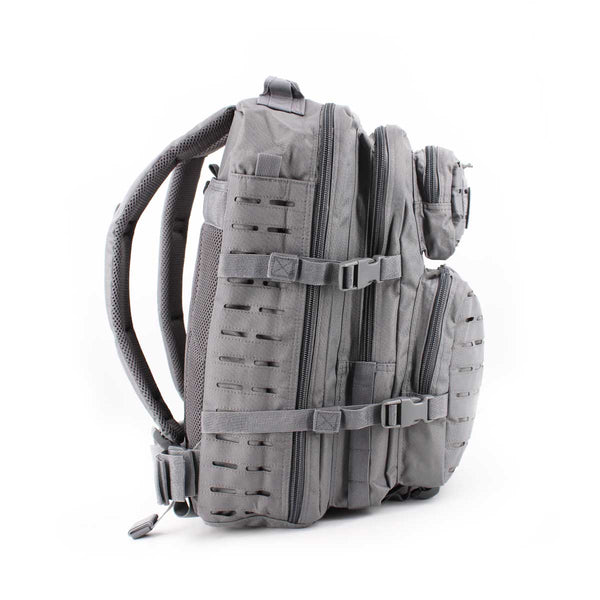 Rucsac tactic RIDGELINE 36L cu panou laser cut – Gri – detaliu