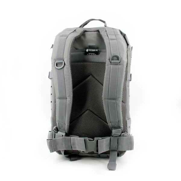Rucsac tactic RIDGELINE 36L cu panou laser cut – Gri – detaliu