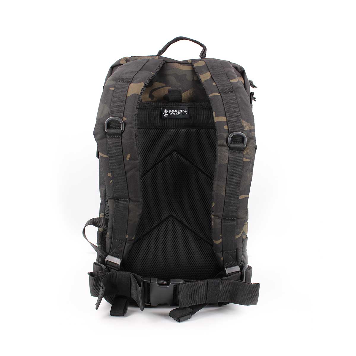 Rucsac tactic RIDGELINE 36L cu panou laser cut – MultiCam Black – detaliu
