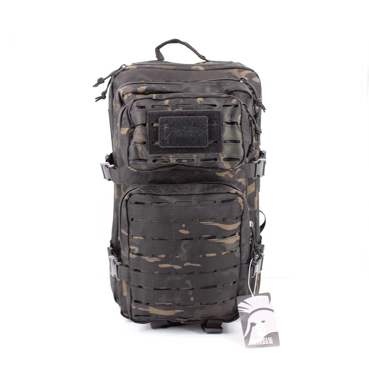 Rucsac tactic RIDGELINE 36L cu panou laser cut – MultiCam Black – detaliu