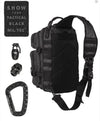 Rucsac Tactical Black one strap 25l Mil - Tec | Echipament tactic WARGEAR