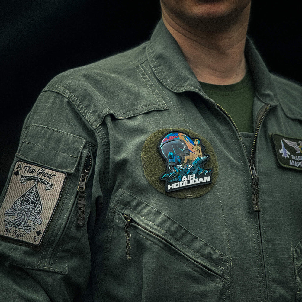 Patch PVC M-TAC Air Hooligan – Aviatie de Lupta Ucraina