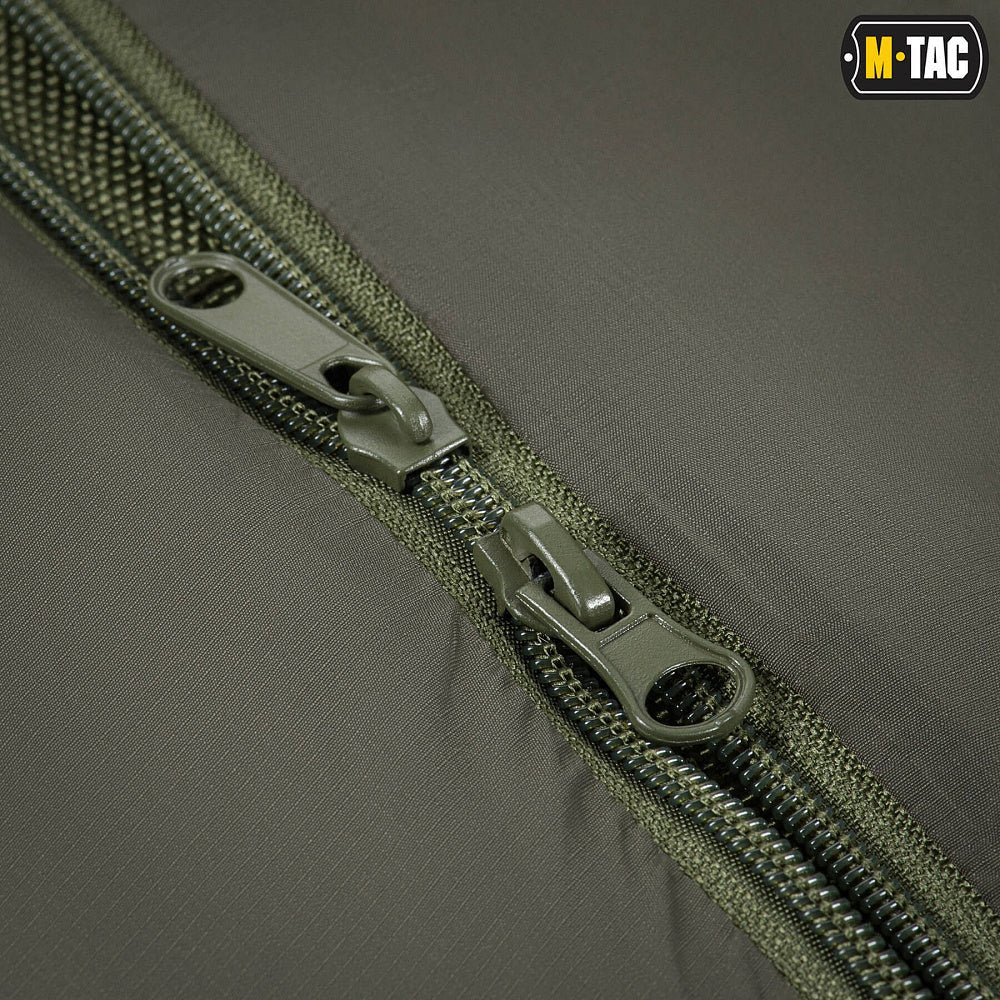Sac de Dormit Tactical M - TAC Olive Mummy 0°C +15°C Ripstop Nylon – Camping, Bivuac, Outdoor | WARGEAR RO