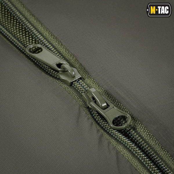 Sac de Dormit Tactical M - TAC Olive Mummy 0°C +15°C Ripstop Nylon – Camping, Bivuac, Outdoor | WARGEAR RO