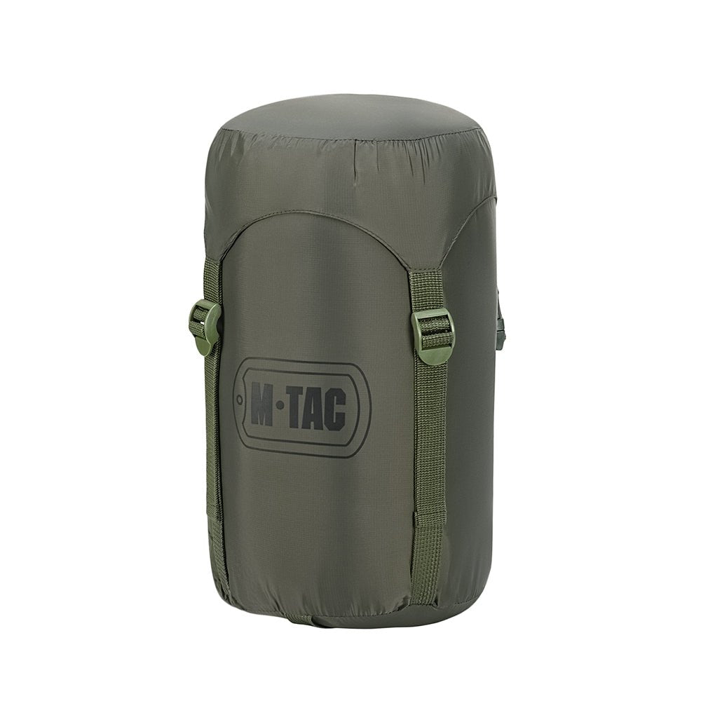Sac de Dormit Tactical M - TAC Olive Mummy 0°C +15°C Ripstop Nylon – Camping, Bivuac, Outdoor | WARGEAR RO