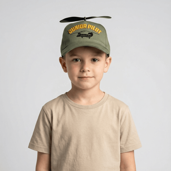 Sapca army copii cu elice Junior Pilot | WARGEAR RO