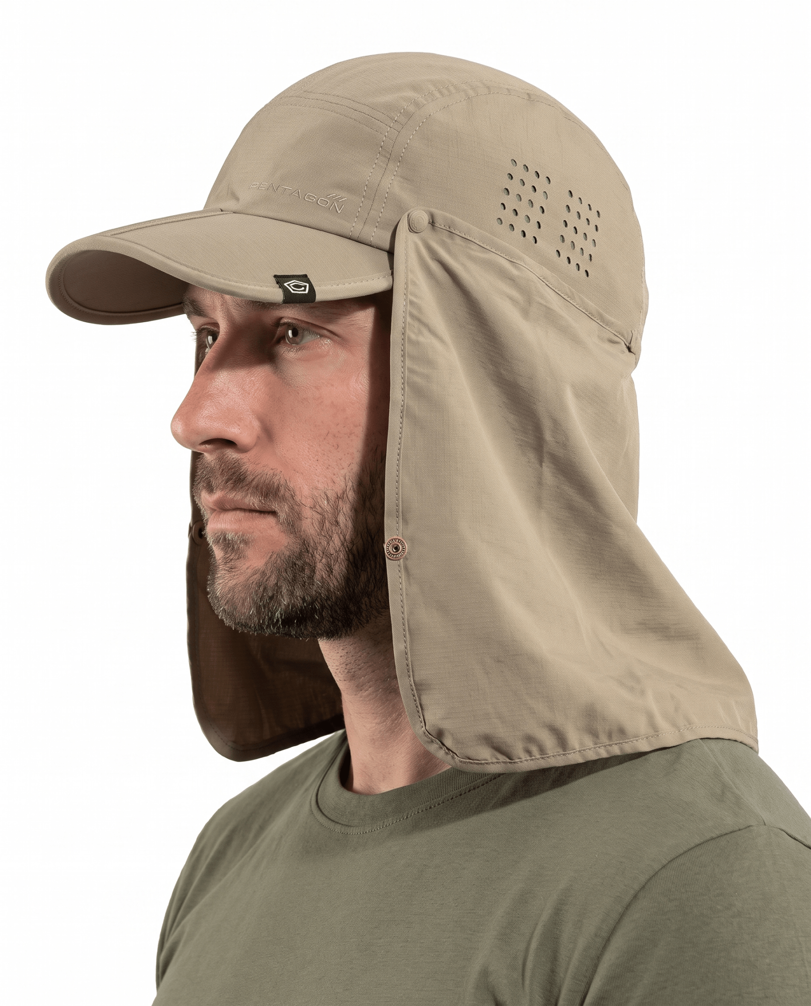 Sapca cu Protectie pentru Ceafa Pentagon Skyshield – UPF 50+ | WARGEAR RO