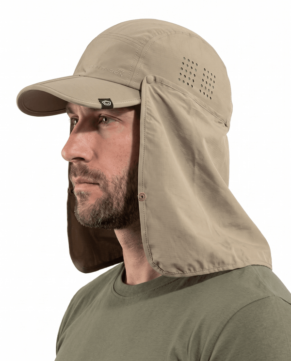 Sapca cu Protectie pentru Ceafa Pentagon Skyshield – UPF 50+ | WARGEAR RO