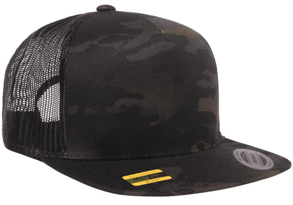 Sapca Flexfit Trucker MultiCam® Black | Echipament tactic WARGEAR